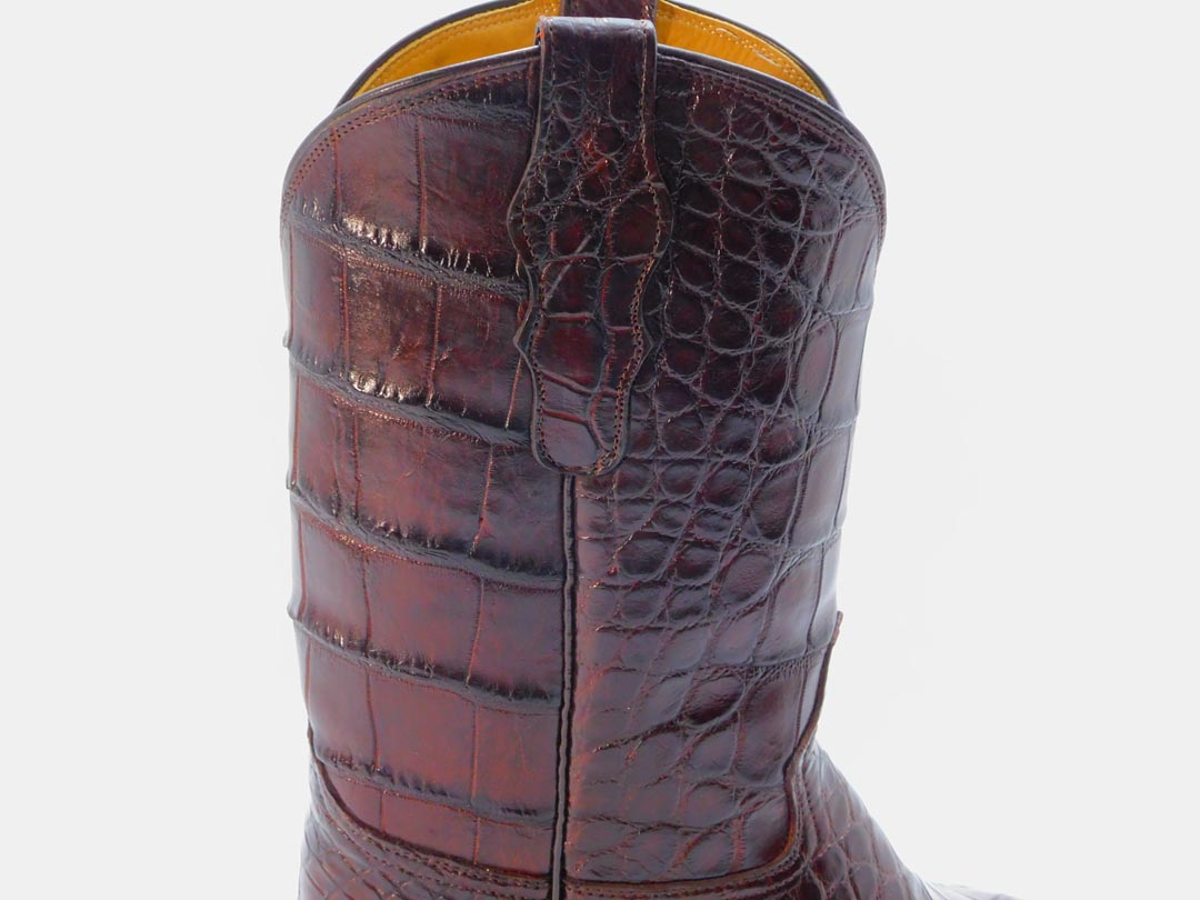 Custom gator boots best sale